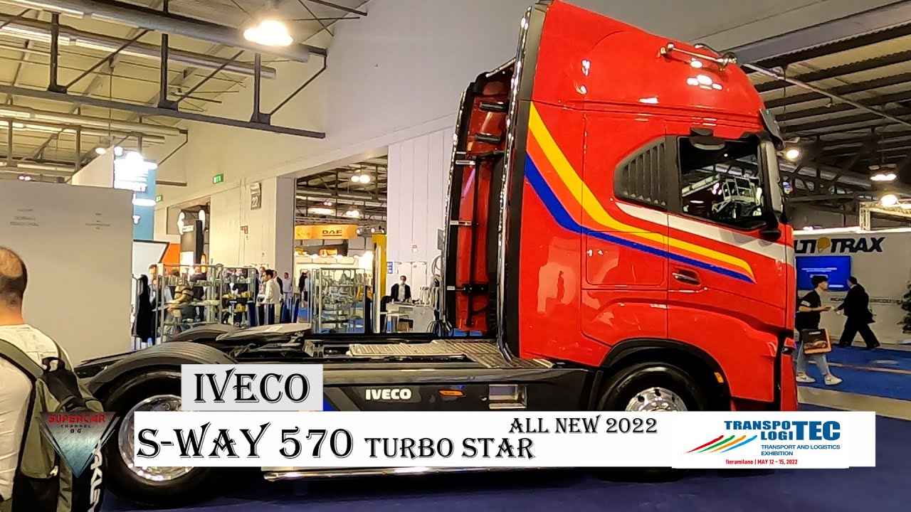 2022 Iveco S Way 570 Turbo Star Interior and Exterior Walkaround Transpotec Logitech