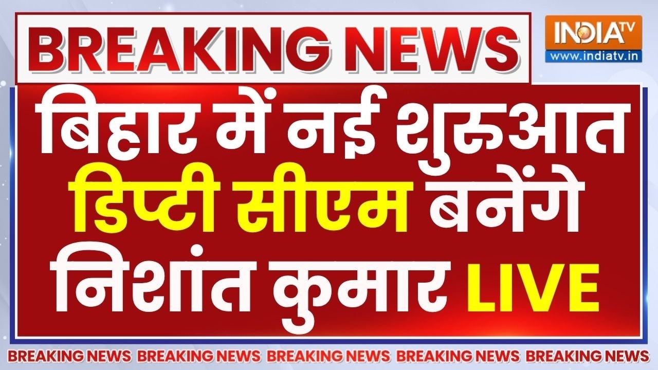 Nitish Kumar's son Nishant will be the new deputy CM of Bihar.