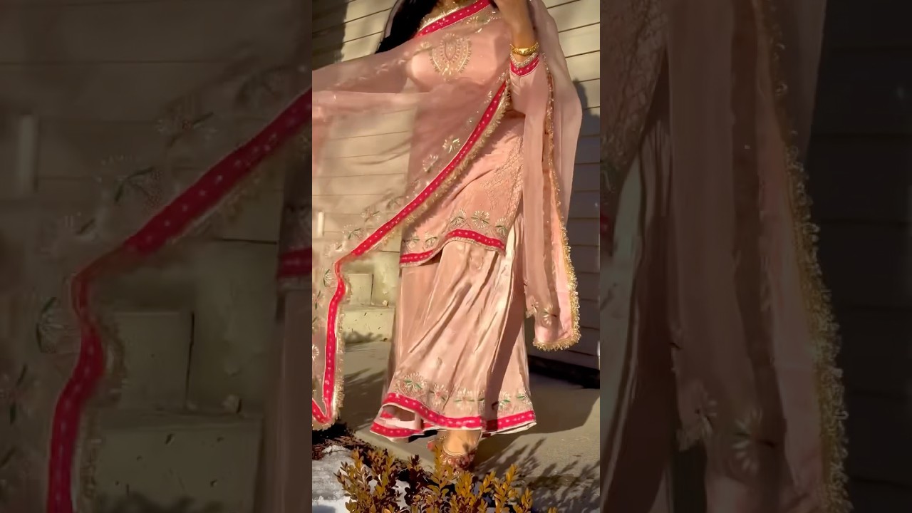 Trending punjabi flared palazzo suit design ideas #jaggosuits #jaggo #flaredpants #punjabisuit #suit