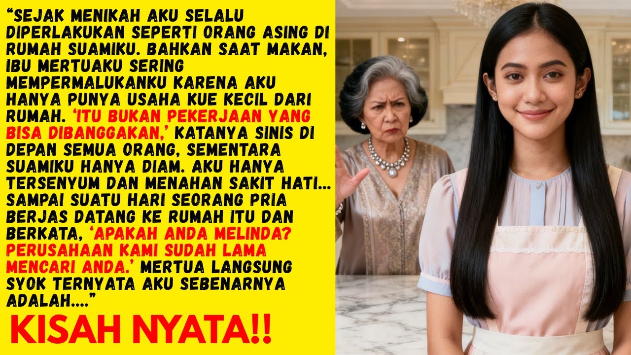 MERTUA MENGHINAKU SETIAP HARI KARENA PROFESIKU, NAMUN KETIKA ORANG BERJAS DATANG KERUMAH, DIA SYOK…