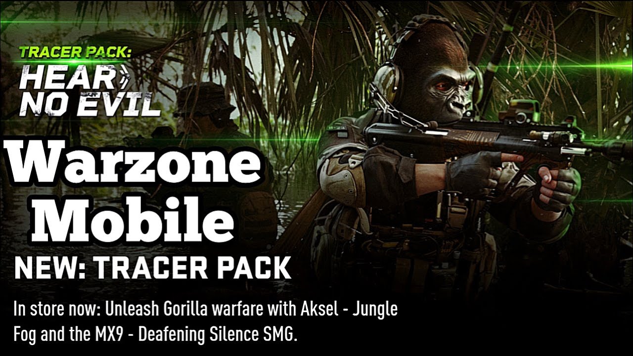 Tracer Pack: Here No Evil Bundle Warzone Mobile | Call of duty warzone Mobile