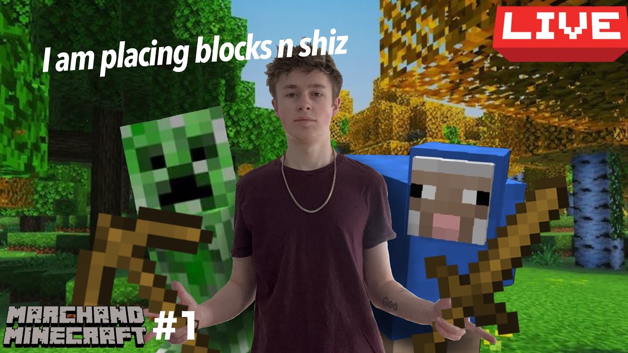 MARCHAND MINECRAFT #1 | LIVE
