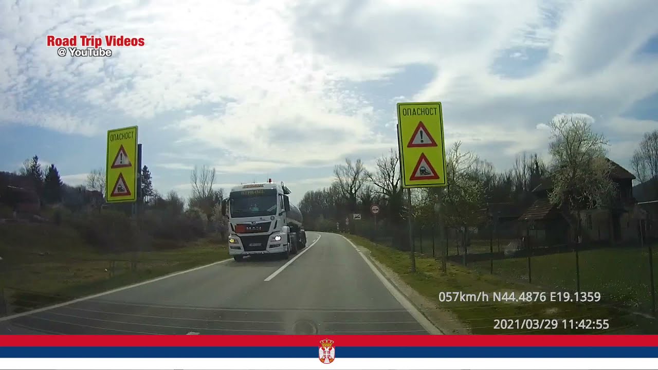 from Loznica over Zvornik and Zlatibor to Sjenica - we drive along the river Drina - Just BEAUTIFUL