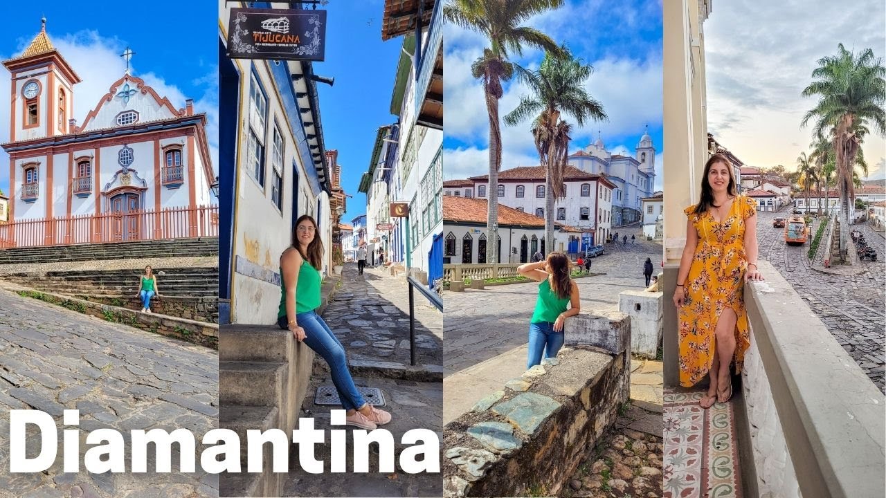 DIAMANTINA - a cidade histórica mais linda de Minas Gerais, terra dos diamantes e de Chica da Silva