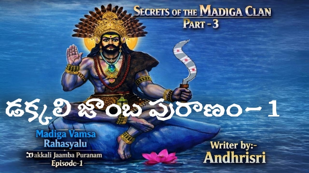 డక్కలి జాంబ పురాణం-1, Dakkali Jaaba Puranam  1