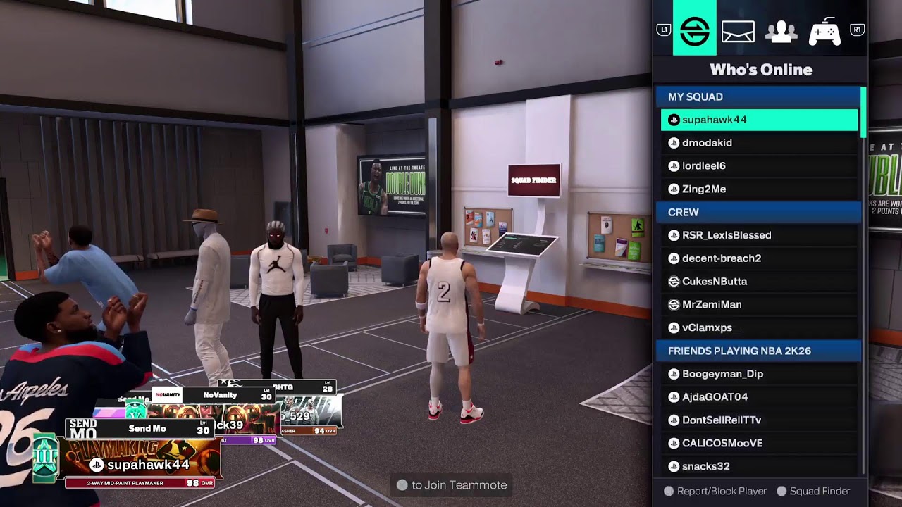 NBA 2k26 Squad Runs| Follow the Twitch