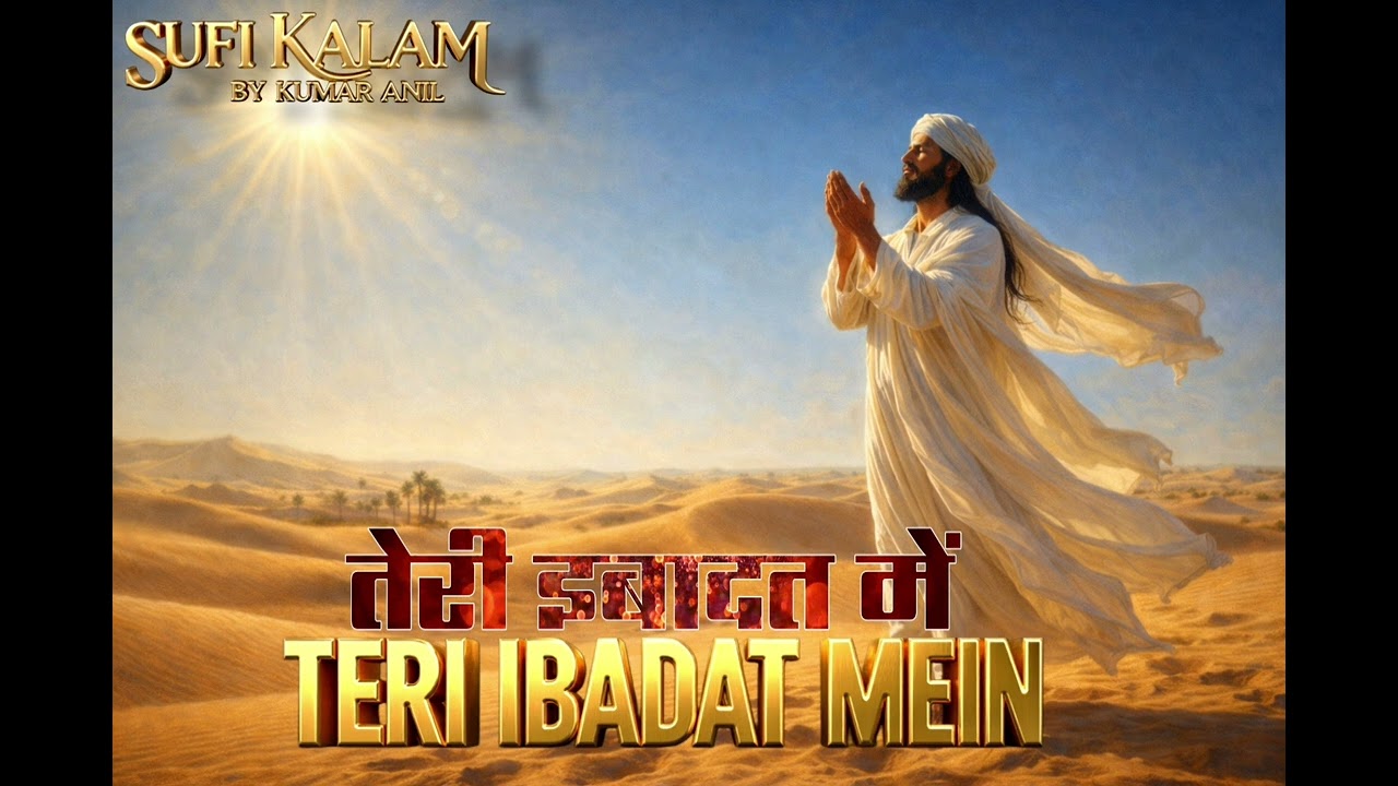 TERI IBADAT MEIN | Sufi Kalam | By Kumar Anil | Ruhani Ishq