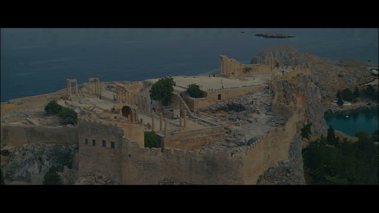Lindos, Rhodes - Cinematic 4k HDR travel
