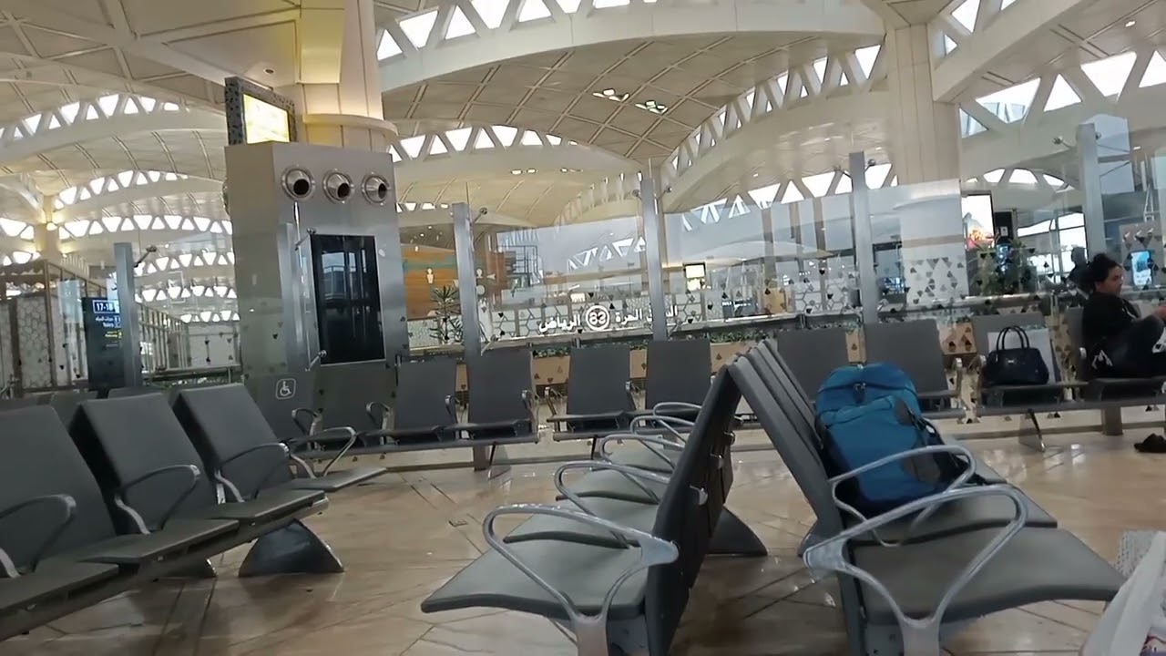 waiting area @ airport