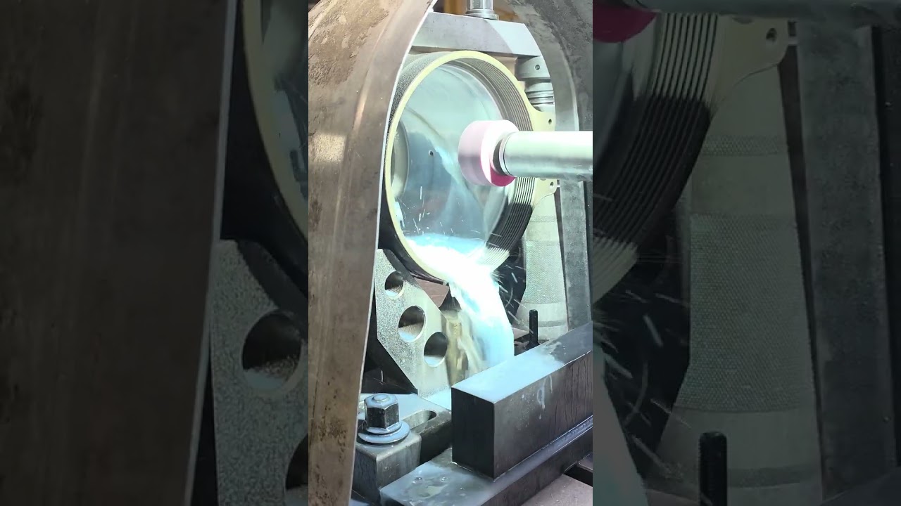 Inside grinding process machinist job