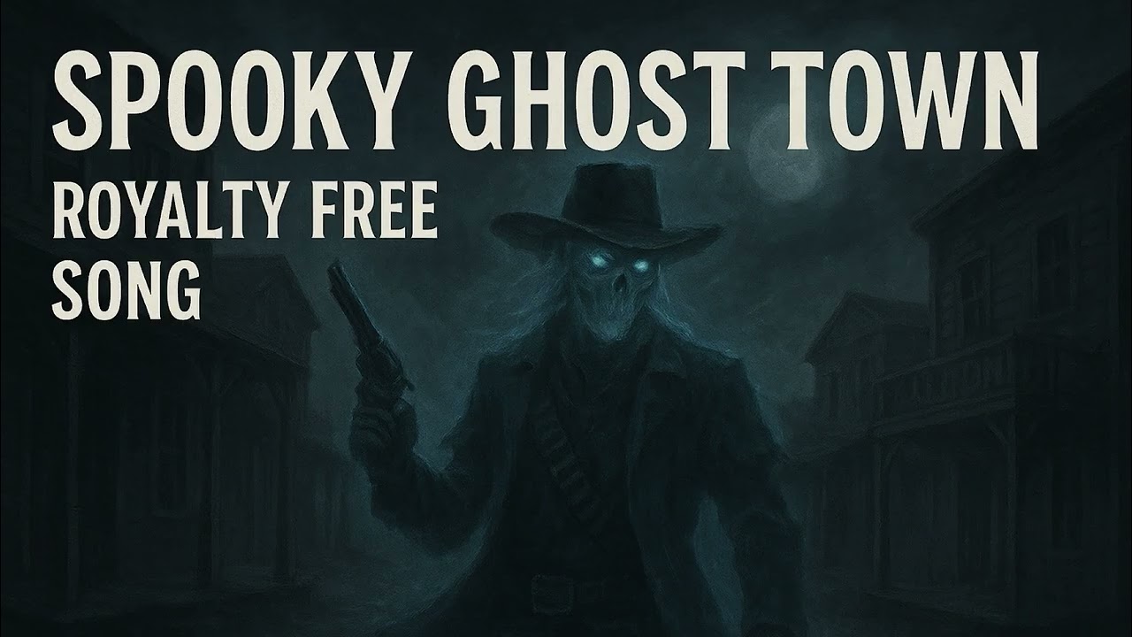Spooky Ghost Town Royalty Free Song - Country, Spaghetti Western, Rock 