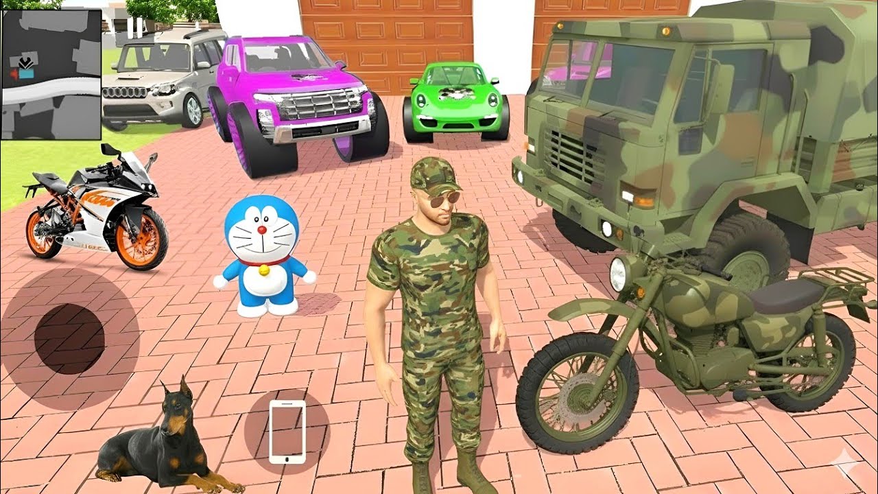 Franklin Ne Army Truck Purchase Krliya 💥🤩 Indian Theft Auto Simulator Game 💥🤯