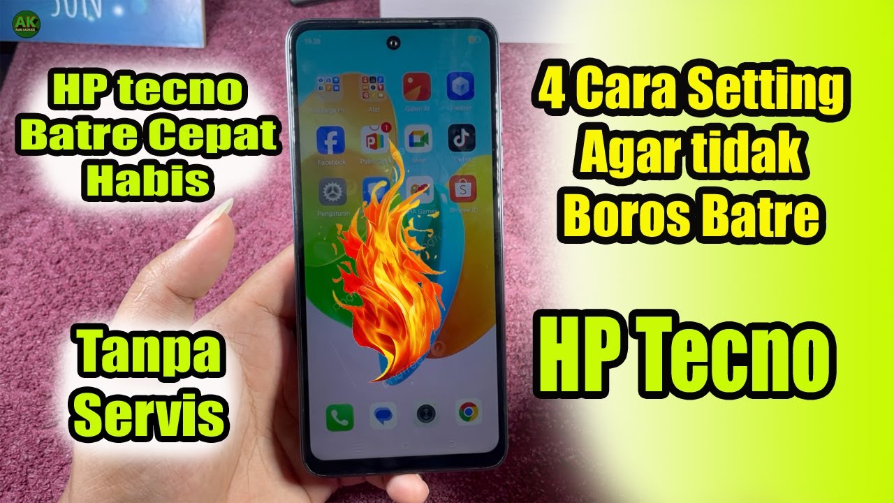 HP Tecno Boros Baterai !! 4 Cara setting HP tecno || Agar tidak boros batre & Panas  Okey !!