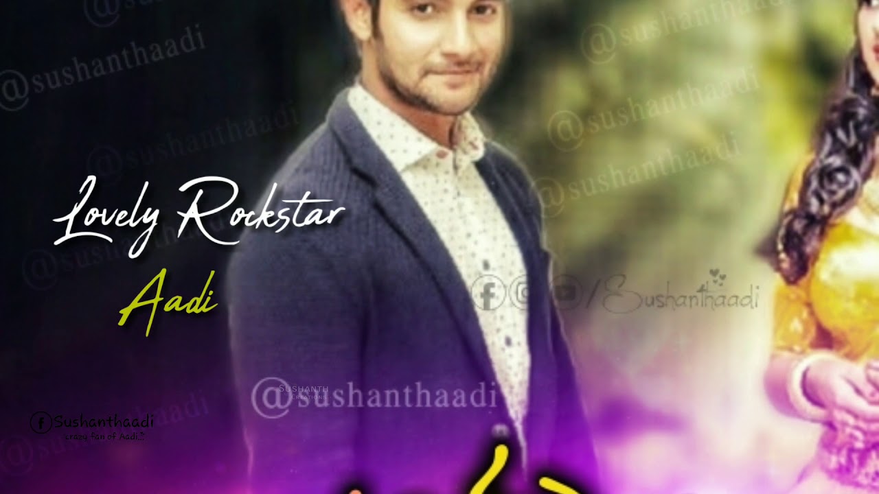 Aadi's Upcoming Movie Eedu Jodu | FanMade pic