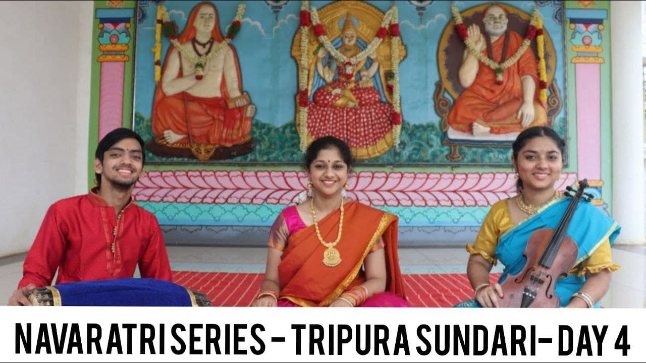 Tripura Sundari | Navaratri Series Day 4 | Srilalitha’s Divine Offering to the Goddess 🌺✨