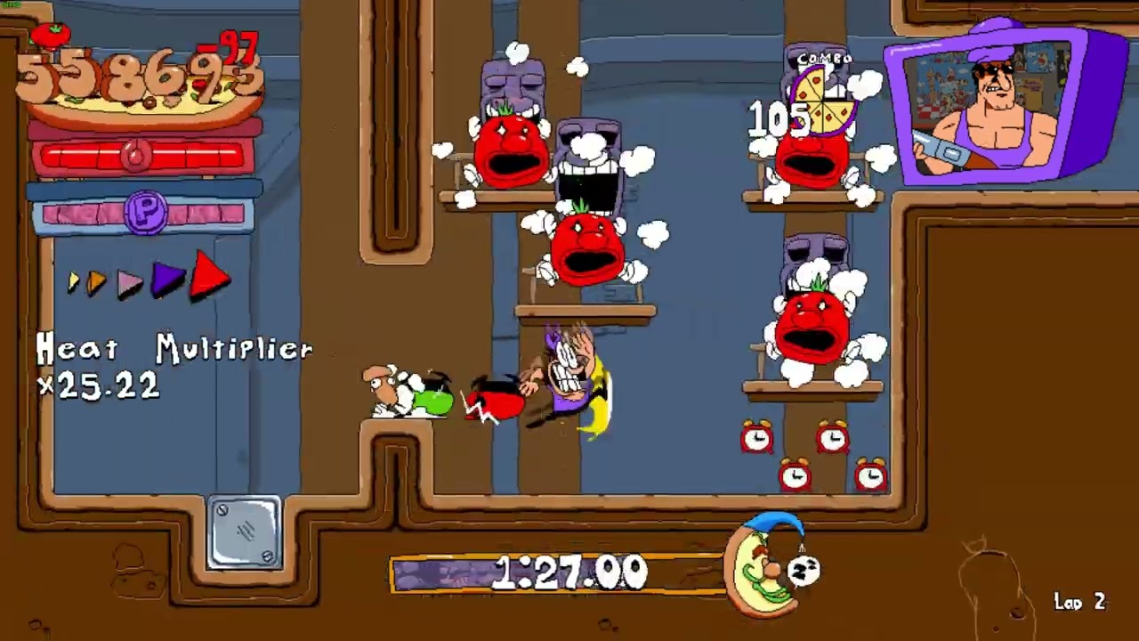 Pizza Tower: Don't Make a Sound - P Rank Lap 6