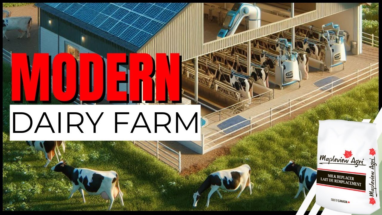 Robotic Dairy Farm: All the Labor You Never Knew Existed