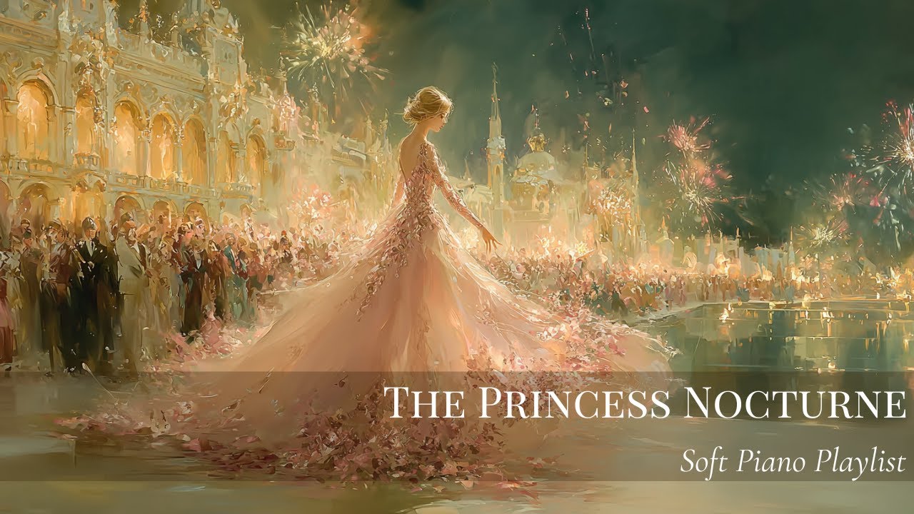 The Princess Nocturne🌙 | Calm Night Bedtime Piano for Soothing and Relaxation