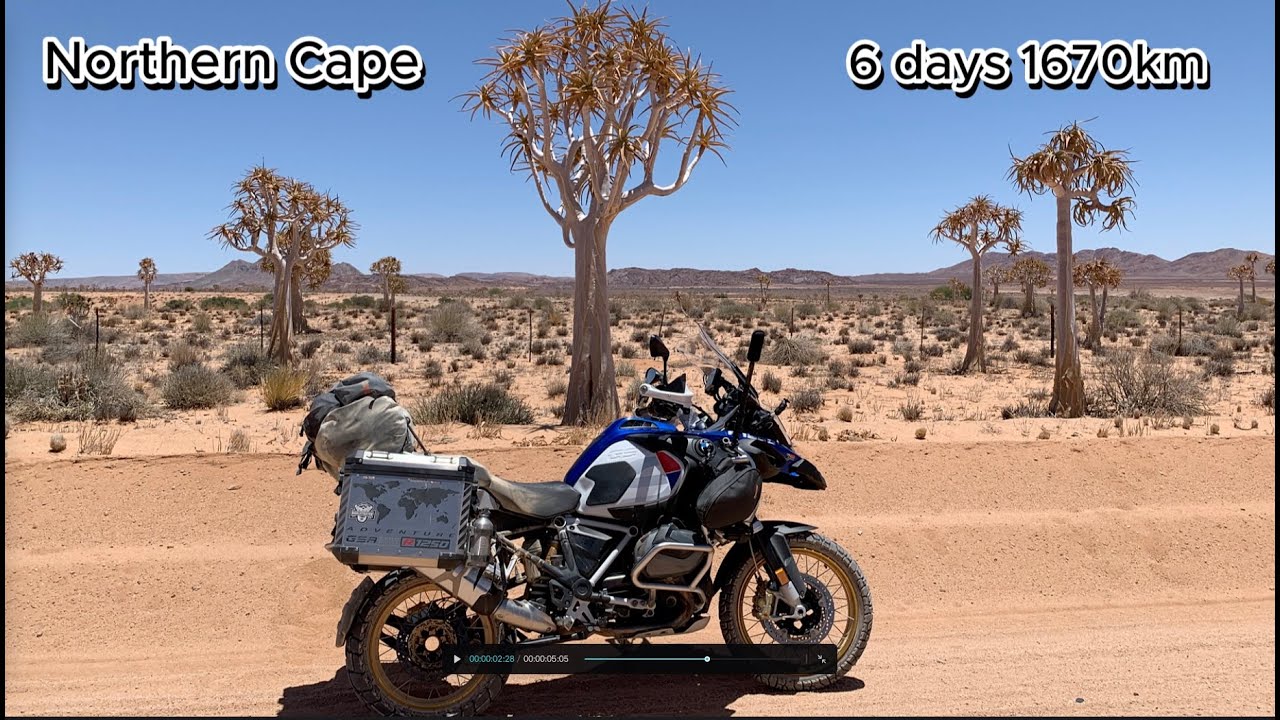6 Days, 1670km: Exploring South Africa’s Northern Cape and West Coast on Two Wheels! #motorcycle
