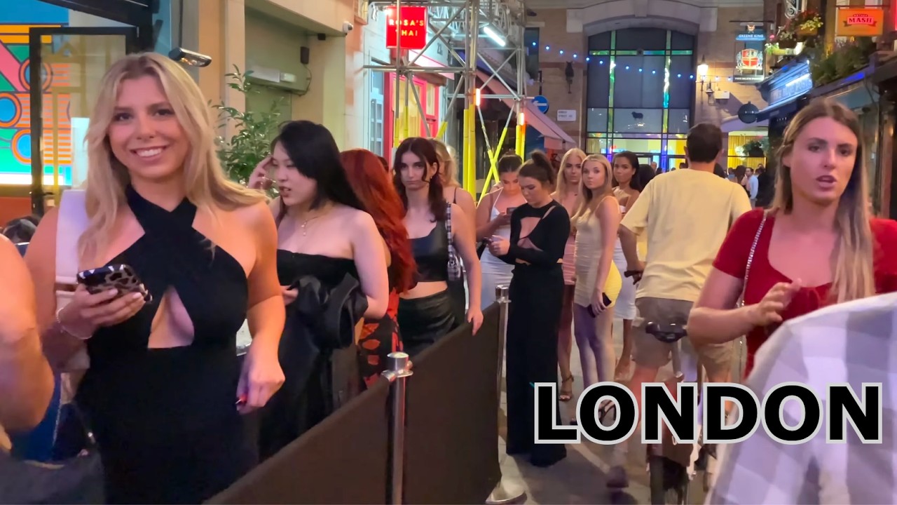 Amazing SOHO London Nightlife 🇬🇧 Single Ladies, Parties, Clubs and Music