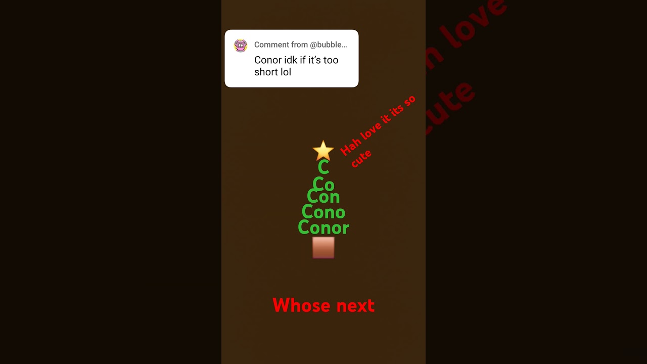 Whose next #cutetree