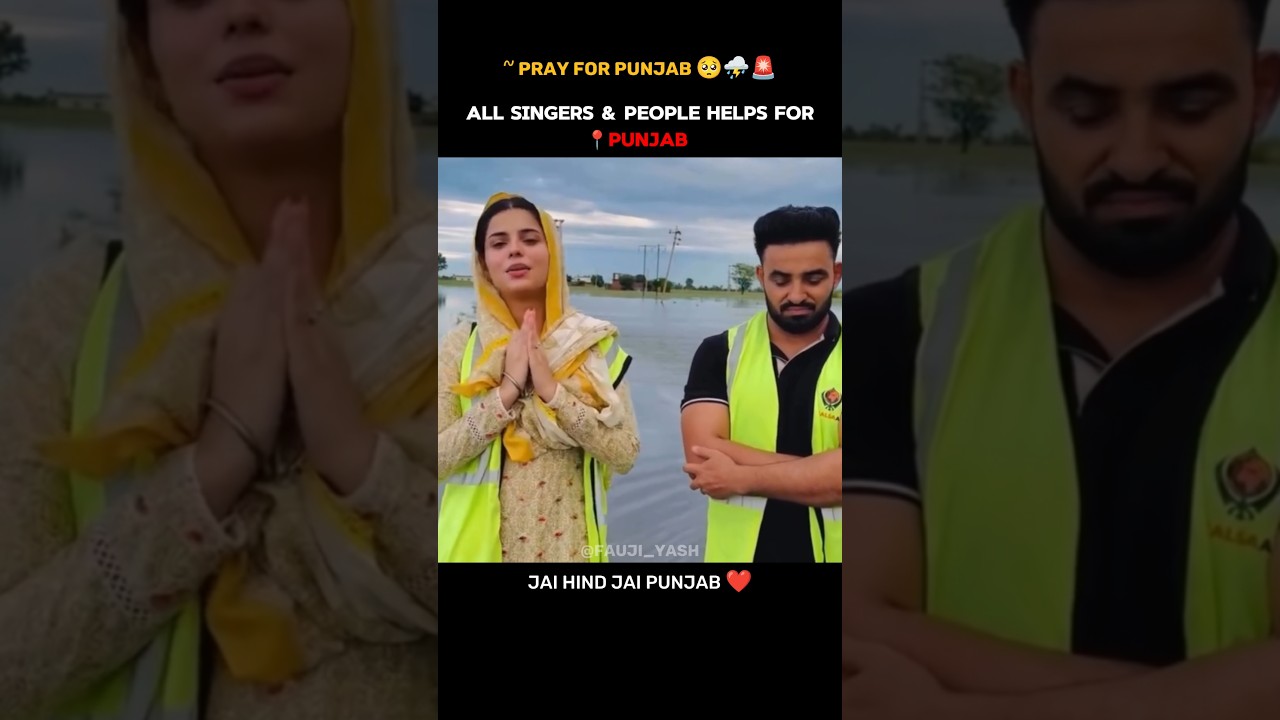 PUNJAB FLOOD 😭⛈️🚨 #help #nature #flood #jammukashmir #punjab #punjabnews  #army #2025 #breakingnews