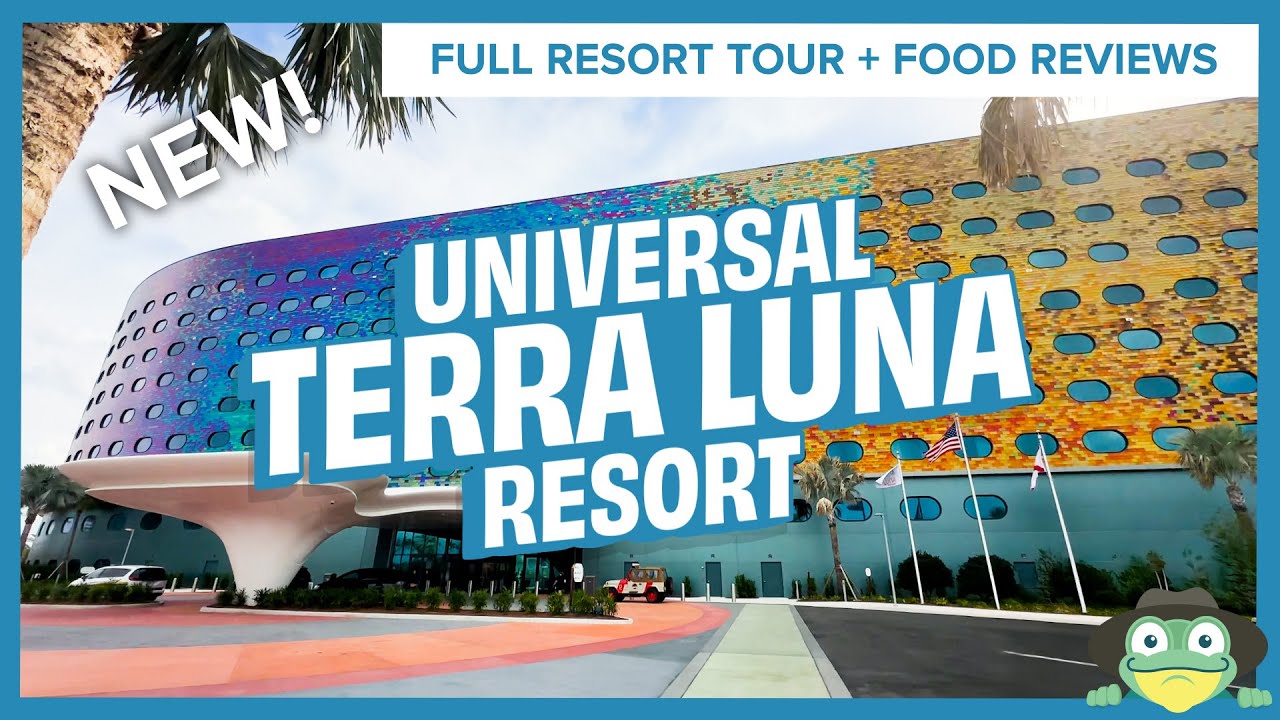 NEW Universal Terra Luna Resort Full Tour and Food Review! Universal Epic Universe Hotel