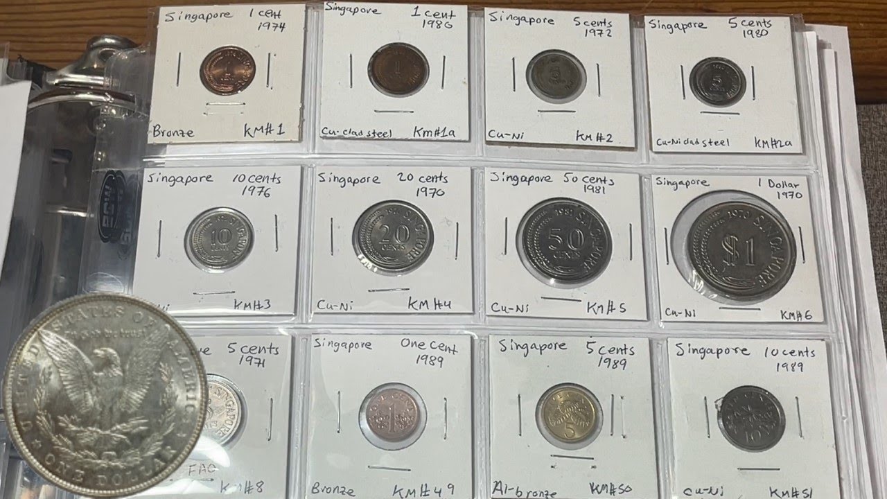 Complete World Coin Collection - Binder 10 - Saudi to Spain - Non-Precious Metal - January 2024
