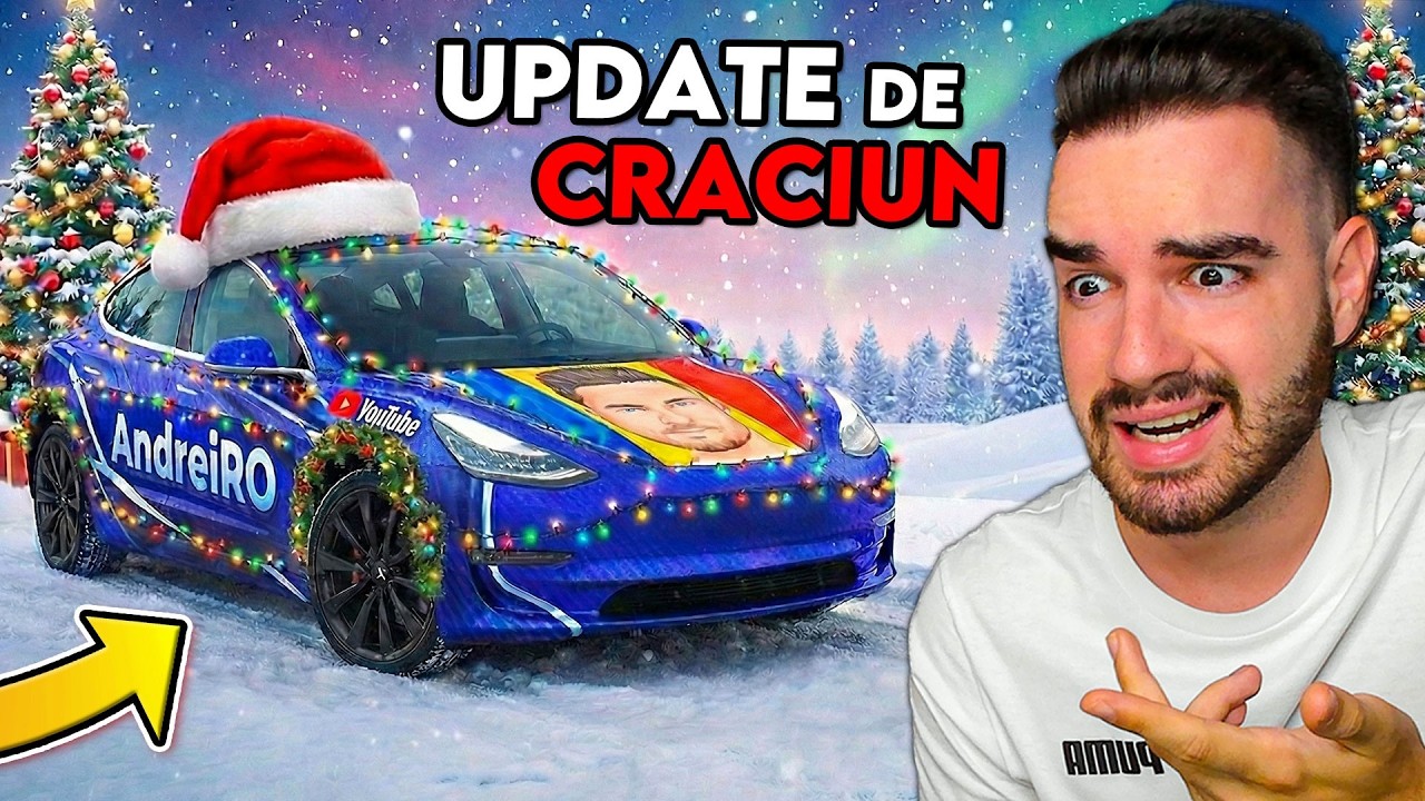 🎅🏽UPDATE de CRACIUN de la TESLA *noua mașină*