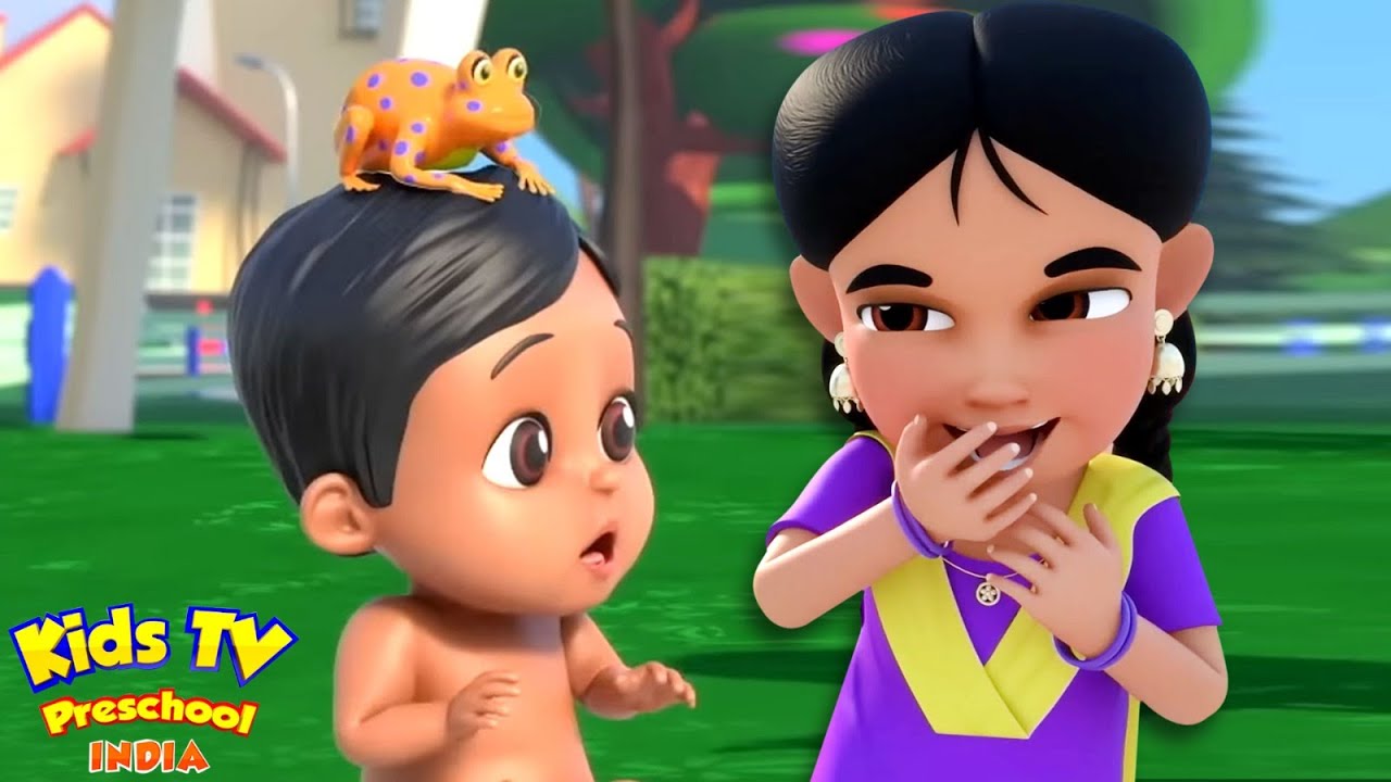 Teen Pakke Yaar, तीन पक्के यार, Bandar Mama + Best Hindi Kids Rhymes