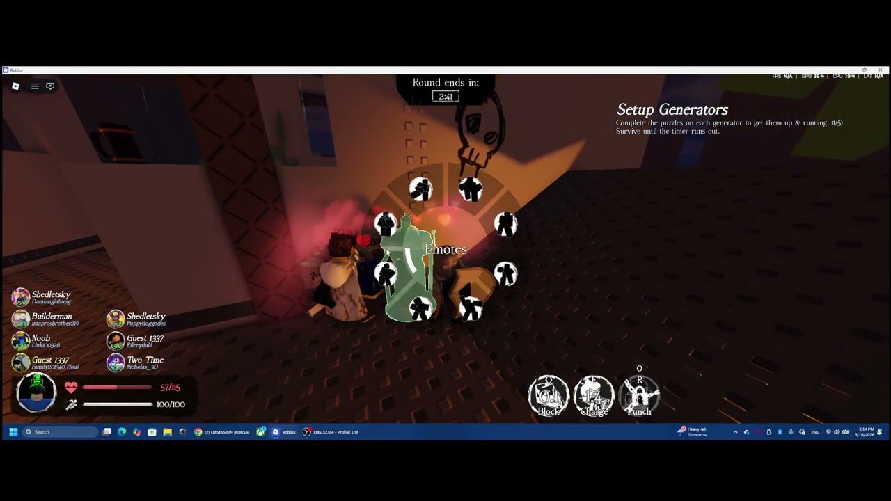 playing forsekan part 13 playing as block
