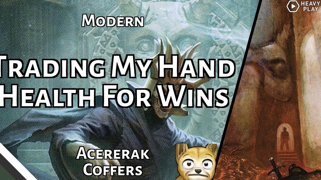 Trading My Hand Health For Wins | Acererak Coffers | Modern | MTGO