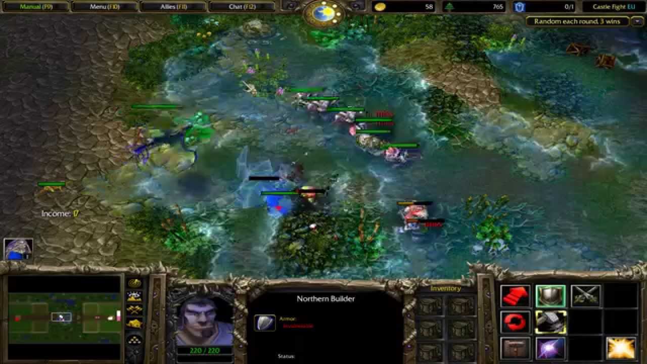 Warcraft 3 TFT - Castle Fight EU #1