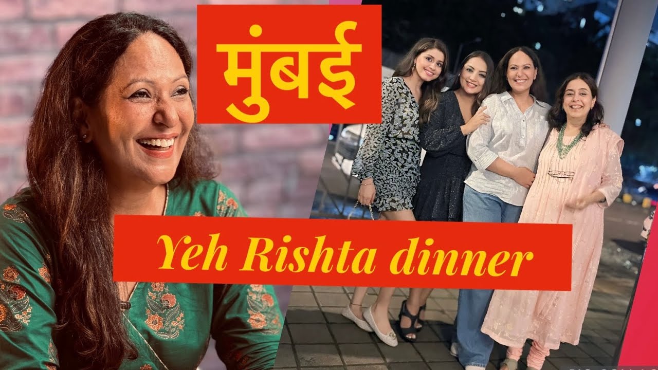 Mumbai mein press ke sath din aur YRKKH dinner 🥰