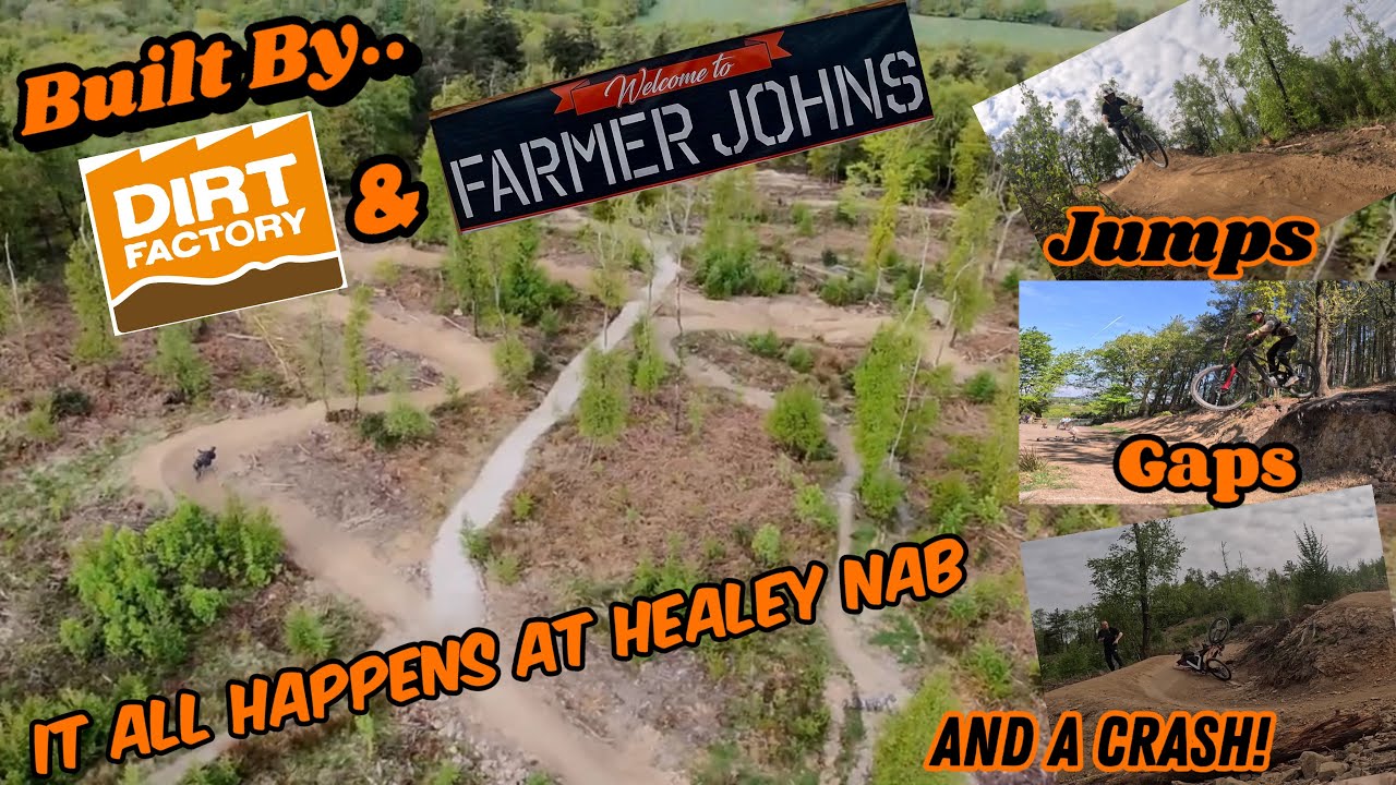 Healey Nab’s New Track’s built by @Dirt Factory Bike Park