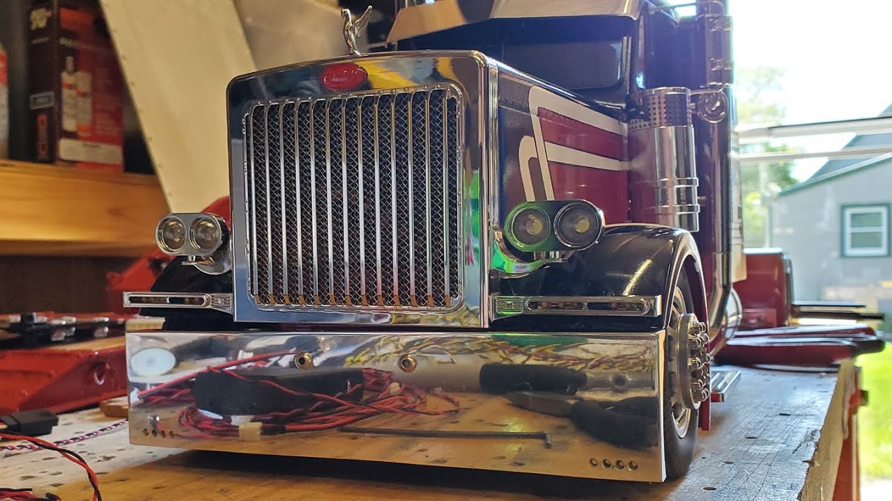 Освещение Tamiya Grand Hauler Custom Lighting, часть 1