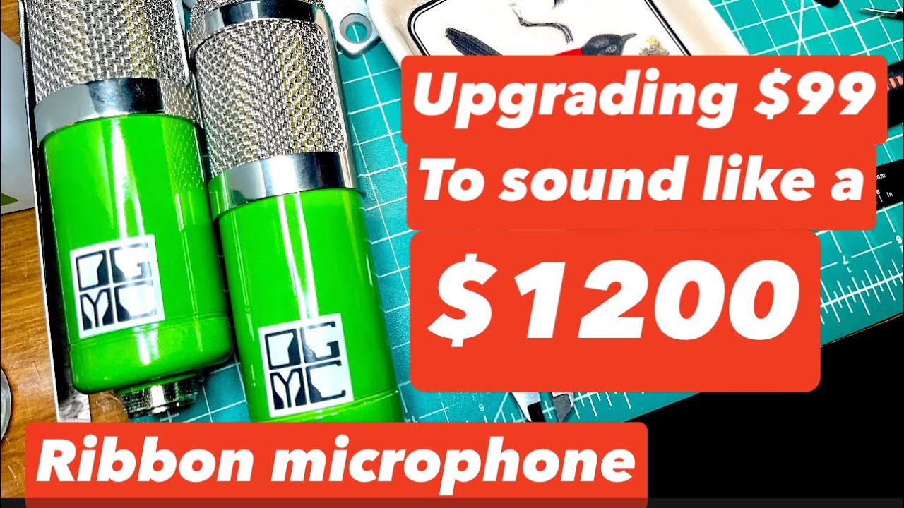 Лучший апгрейд ленточного микрофона / MXL R144 / заставьте микрофон за 99 долларов звучать как ле...