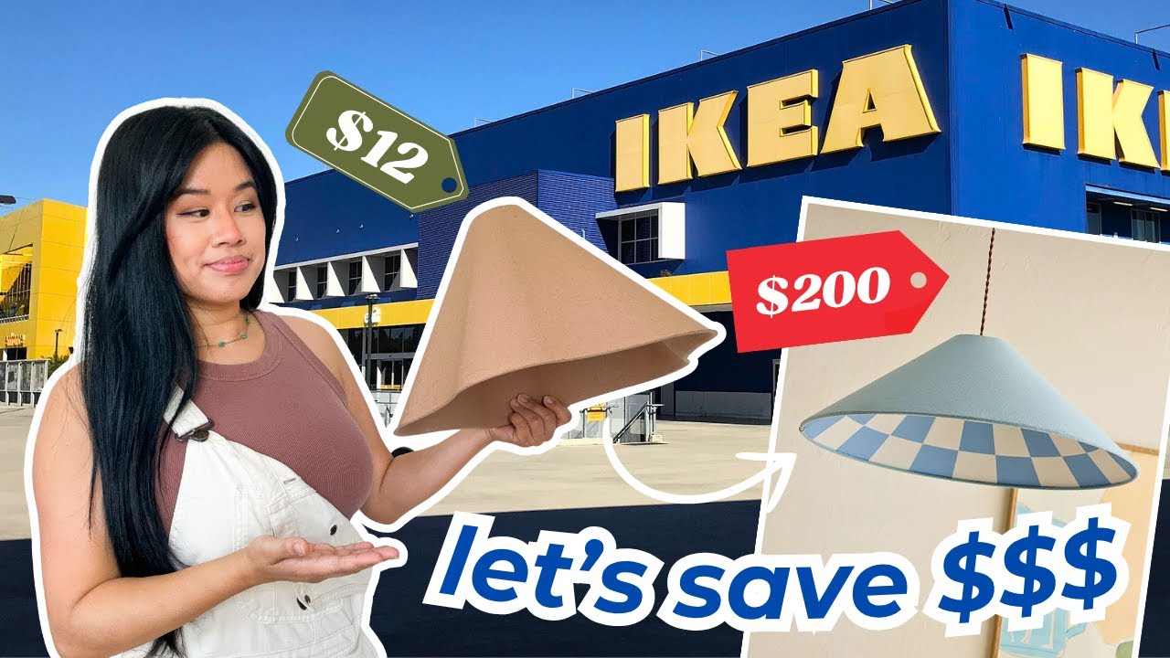 IKEA HACKING BASIC ITEMS INTO *EXPENSIVE* ANTHROPOLOGIE DUPES $$$