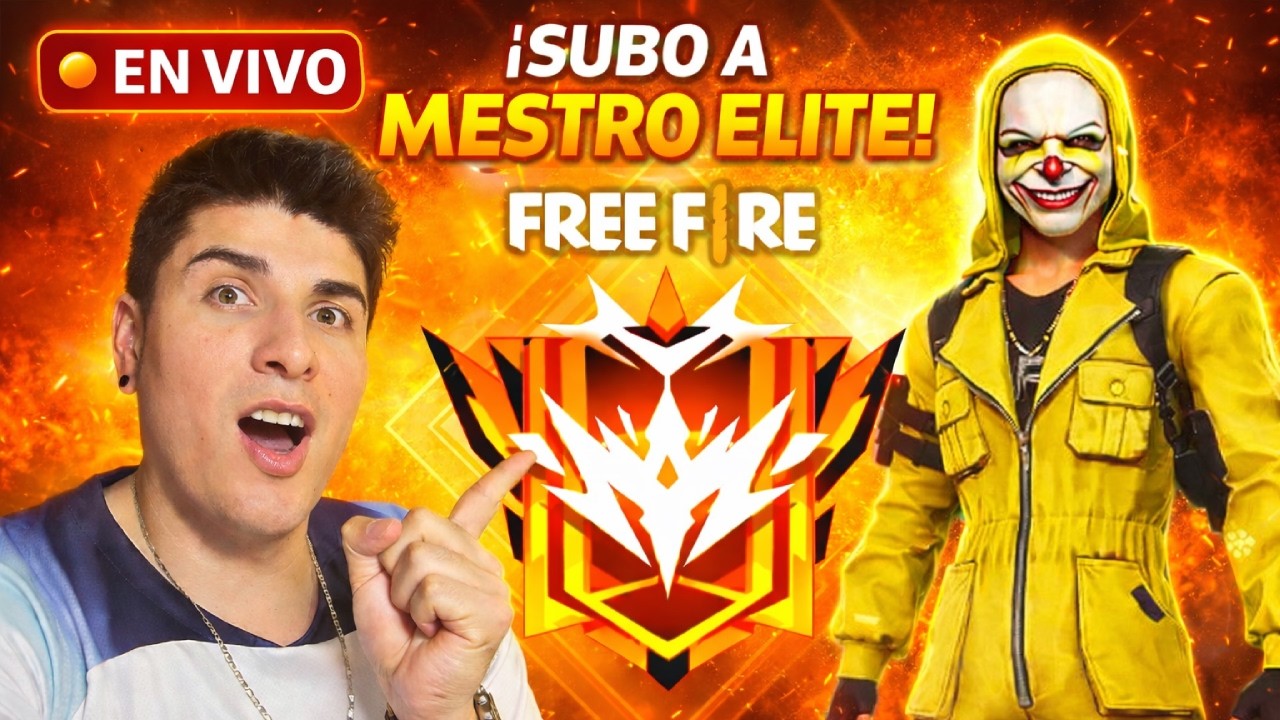 SUBIENDO A GRAN MAESTRO ☠️ FREE FIRE 🔥