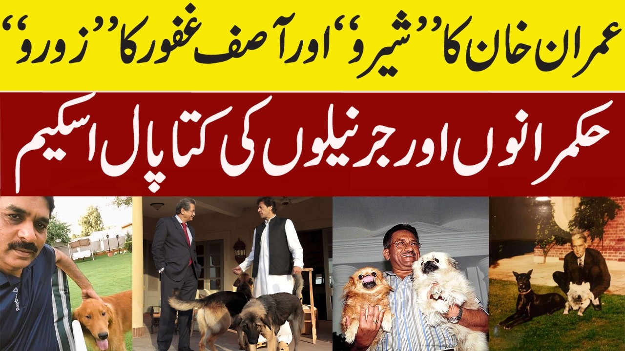 Ex DG ISPR Lt General Asif Ghafoor's dog Zoro | Outline News