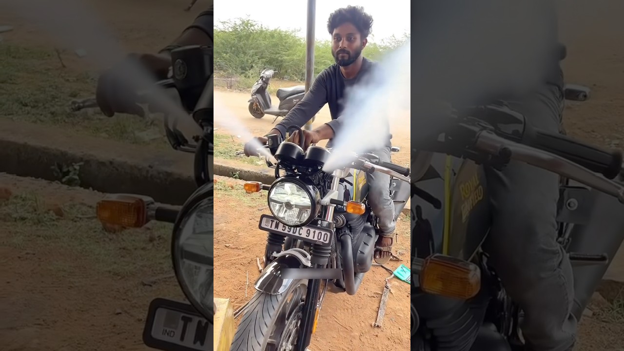 GT 650 bike smoke modification #shorts