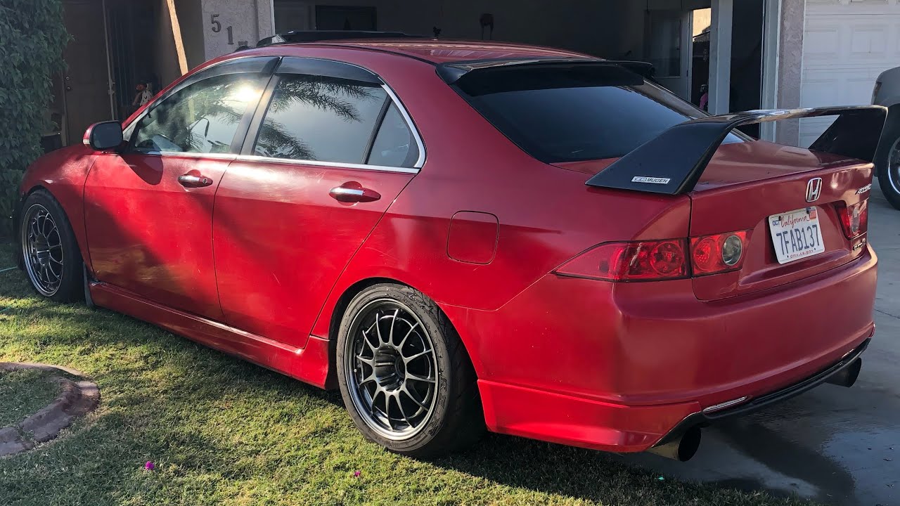 My 1000 dollar tsx (cl9) mugen hi rise wing came broken