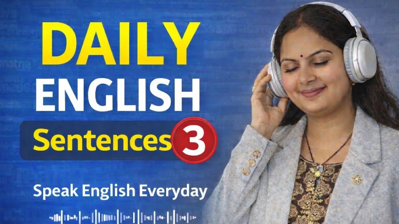 Daily Use English Sentences | Hindi to English Practice | Improve Your Spoken English