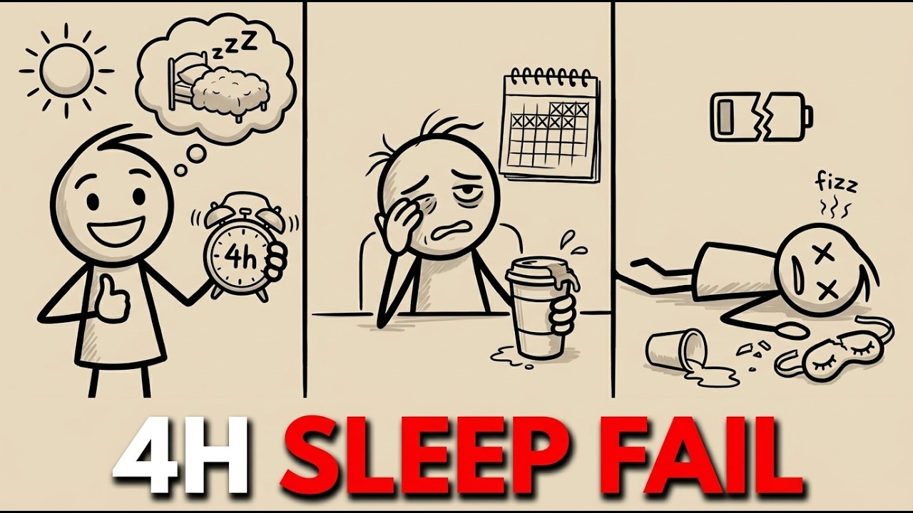 POV: I Tried Sleeping 4 Hours Like It’s 8 (Here’s What Happened)