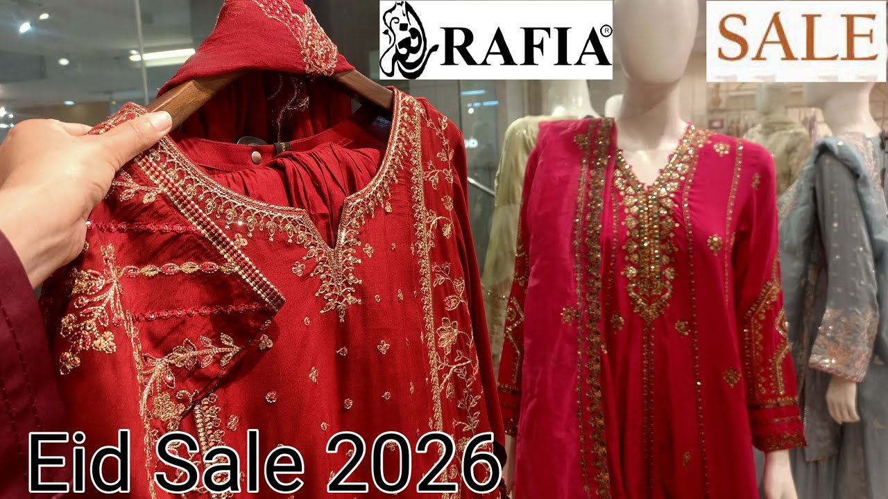Eid Sale 2026❣️Rafia Brand Eid Collection On Sale 2026❣️ Rafia new beautiful collection 🥰 