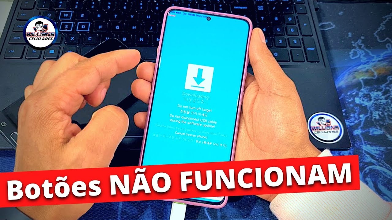 Modo Download Samsung no PC, quando Algum BOTÃO NÃO FUNCIONA!