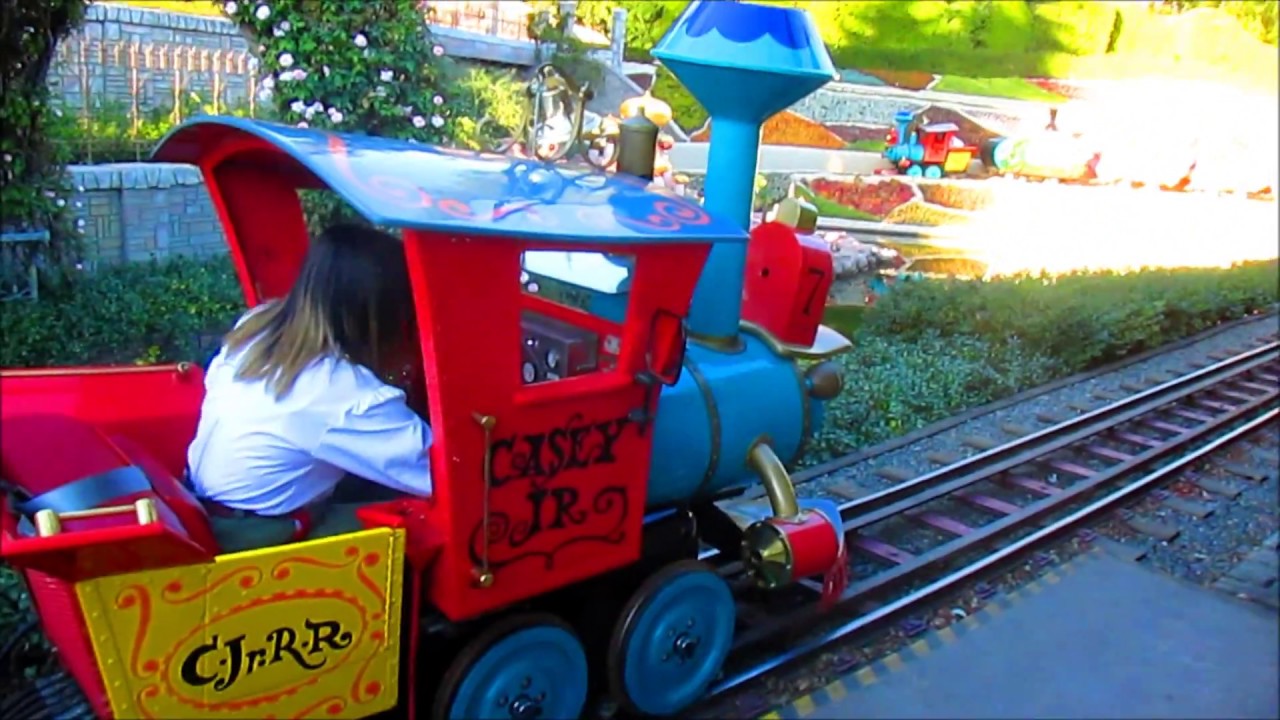 12/12/17 Casey Jr Trains around Storybookland includes ride