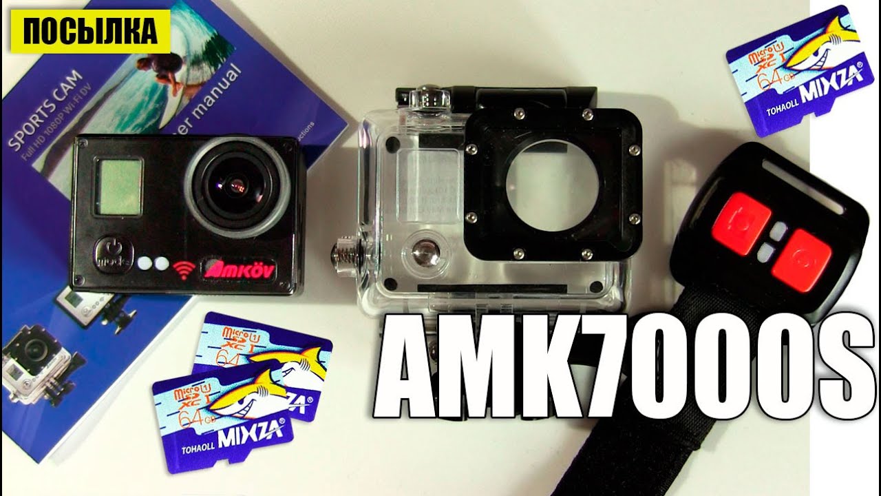 Экшн видеокамера Amkov AMK7000S 4K