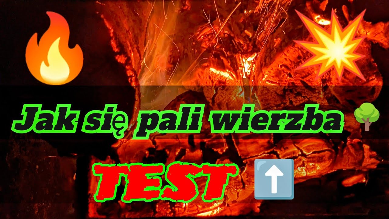 Jak się pali wierzba❓✅  Testujemy❗ Ile popiołu z węgla orzech Marcel❓