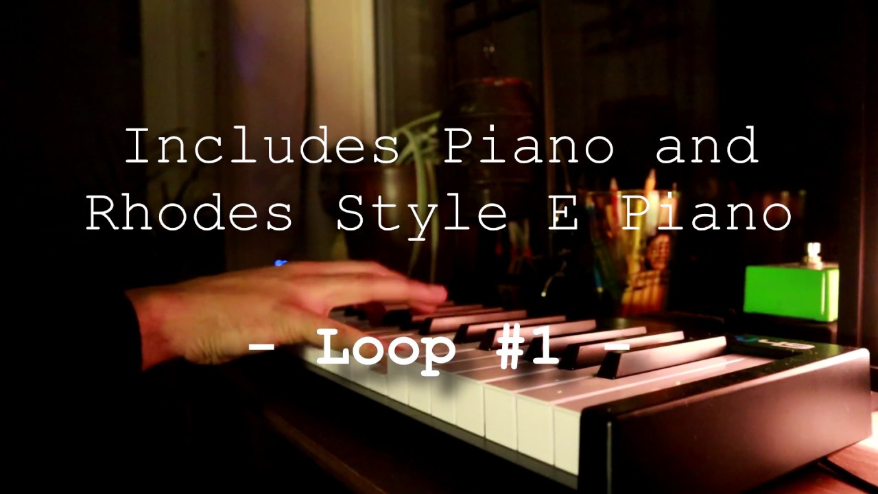 [Free] Lofi Piano Samples (Royalty Free) / Piano loops chilled acoustic piano and Rhodes type EPiano